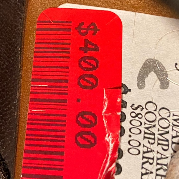 Lush brand suede and leather Italian tall heeled boots - Picture 5 of 5